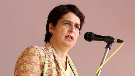 Congress general secretary Priyanka Gandhi Vadra.(ANI)