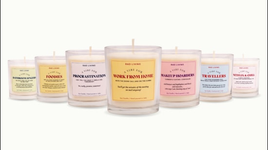 The range of soy candles from RAD LIVING smell great and set the mood for different occasions. The range of soy candles from RAD LIVING smell great and set the mood for different occasions.