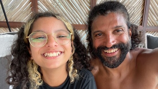 Farhan Akhtar wished his daughter Akira Akhtar on her 15th birthday.
