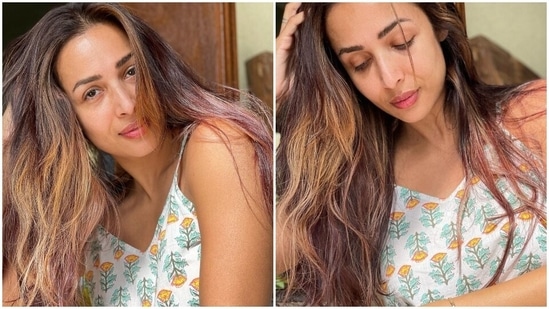 Malaika Arora in floral playsuit has a 'no filter' weekend photoshoot, internet loves her bare face