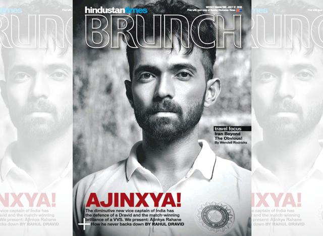 Ajinkya Rahane on the cover of HT Brunch in July 2016 when he was named vice captain of the national cricket team in Tests Ajinkya Rahane on the cover of HT Brunch in July 2016 when he was named vice captain of the national cricket team in Tests