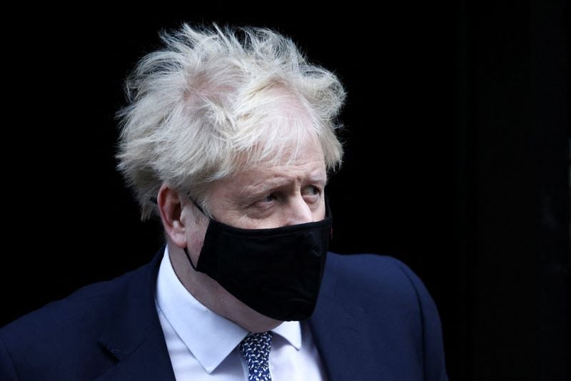 British Prime Minister Boris Johnson. (Reuters)