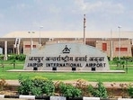 Jaipur airport.&nbsp;