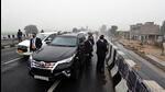 PM Narendra Modi’s cavalcade was stuck for nearly 20 minutes on a flyover while he was on his way to a public meeting in Punjab on January 5. (ANI FILE PHOTO)