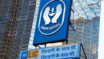 LIC, once listed, has the potential to become one of the biggest domestic companies by market capitalization with an estimated valuation of  ₹8-10 lakh crore. (HT File)