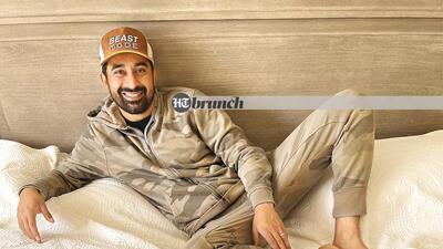 Rannvijay Singha poses in his bedroom at his home in Dubai exclusively for this HT Brunch column (Harman Singha) Rannvijay Singha poses in his bedroom at his home in Dubai exclusively for this HT Brunch column (Harman Singha)