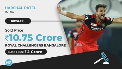 After taking 32 wickets last season, there was no way Royal Challengers Bangalore were going to let go Harshal Patel.&nbsp; (HT)