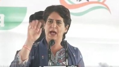 Priyanka Gandhi said AAP's genesis has been from the RSS.&nbsp;