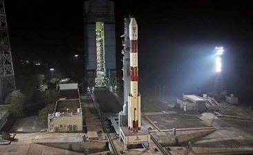 PSLV-C52 orbiting an earth observation satellite will be launched at 5.59am on Monday. PSLV-C52 orbiting an earth observation satellite will be launched at 5.59am on Monday. 
