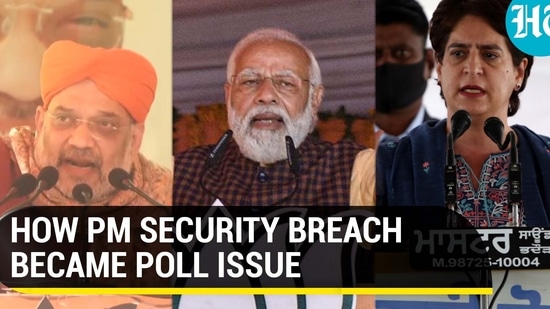 Amit Shah hits out at Punjab CM Channi for PM's security breach