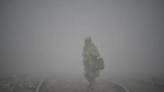 Dense fog at isolated places during early morning hours is likely over northern parts of Punjab, Haryana and Uttar Pradesh. (Parveen Kumar /HT PHOTO)