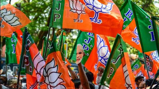 With the focus being on the polls in four civic bodies on Saturday, several BJP candidates in the other districts of Bengal withdrew their nomination for the February 27 polls citing pressure from the ruling party. (PTI PHOTO.) With the focus being on the polls in four civic bodies on Saturday, several BJP candidates in the other districts of Bengal withdrew their nomination for the February 27 polls citing pressure from the ruling party. (PTI PHOTO.)