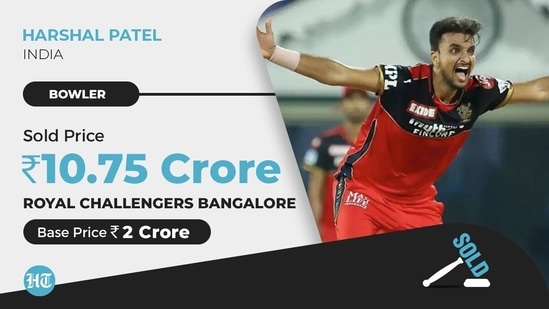 After taking 32 wickets last season, there was no way Royal Challengers Bangalore were going to let go Harshal Patel. (HT)