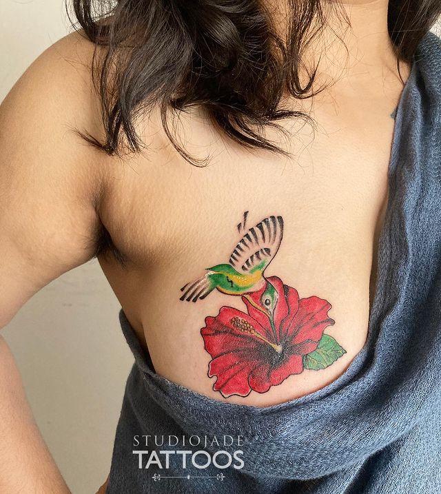 Turning scars into piece of art