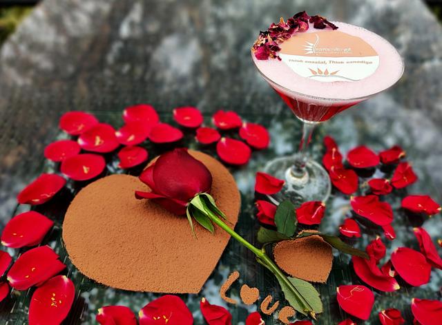 Pomegranate Sour uses optional egg white.