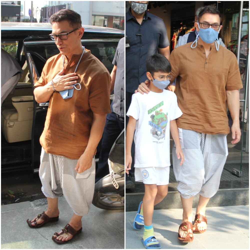 Azad is the son of Aamir and his ex-wife, filmmaker Kiran Rao.