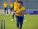 Leg-spinner Prashant Solanki(Prashant Solanki/Instagram ) Leg-spinner Prashant Solanki(Prashant Solanki/Instagram )