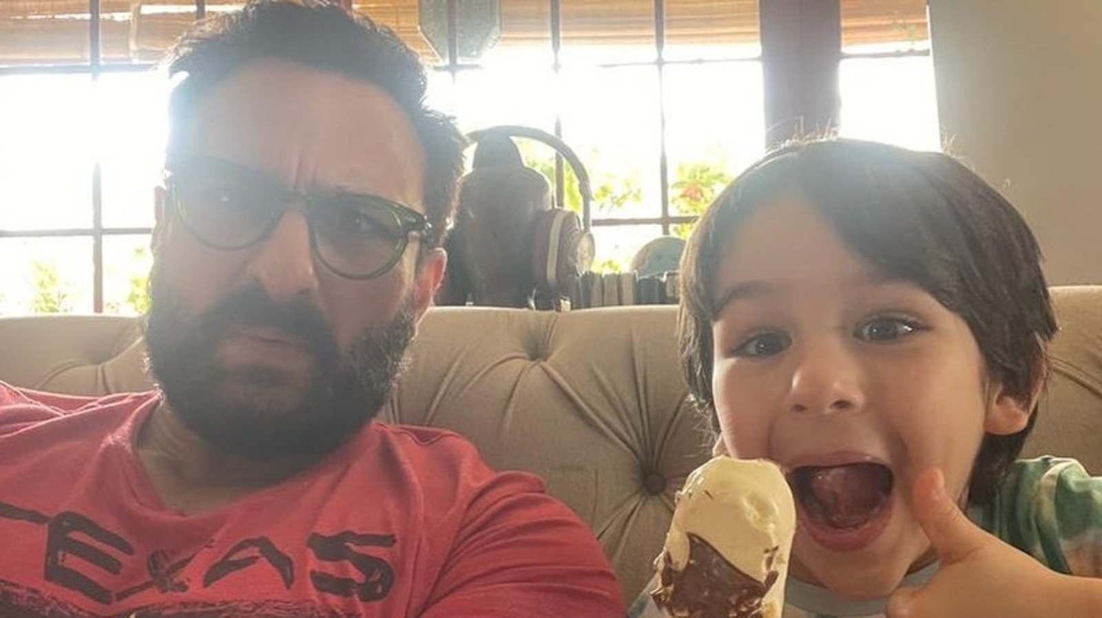 Kareena captures puzzled Saif, excited Taimur in Valentine’s Day post. See here