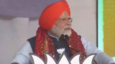 PM Narendra Modi at a poll rally in Jalandhar (ANI)