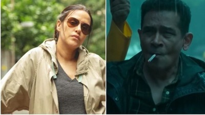 Neha Dhupia essays the role of Atul Kulkarni's boss in A Thursday. Neha Dhupia essays the role of Atul Kulkarni's boss in A Thursday.