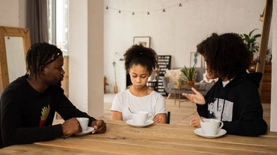 Help your child to open-up: Your child may be picking up cues from friends, family, and others that treatment is not going well. Some children remain silent about what they know or suspect because they do not want to upset you or see you cry. Children may try to protect you from their worries or fears. Letting your child know that he/she can share anything with you, can help her feel less scared and alone. (Pexels) Help your child to open-up: Your child may be picking up cues from friends, family, and others that treatment is not going well. Some children remain silent about what they know or suspect because they do not want to upset you or see you cry. Children may try to protect you from their worries or fears. Letting your child know that he/she can share anything with you, can help her feel less scared and alone. (Pexels)