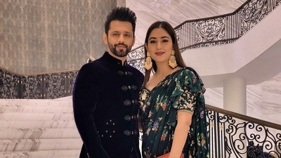 Rahul Vaidya and Disha Parmar tied the knot last July.