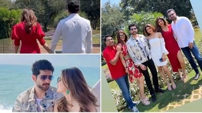 The Shetty sisters were in Alibaug for Valentine's Day. The Shetty sisters were in Alibaug for Valentine's Day.
