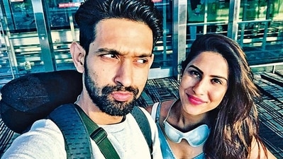 Vikrant Massey and Sheetal Thakur got engaged in 2019. Vikrant Massey and Sheetal Thakur got engaged in 2019.