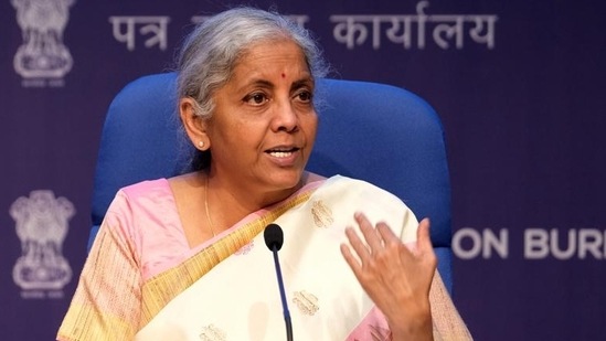 File photo of finance minister Nirmala Sitharaman.