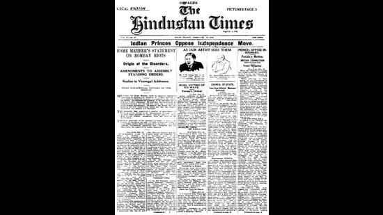 HT This Day: Feb 15, 1929 -- Princes Oppose Independence