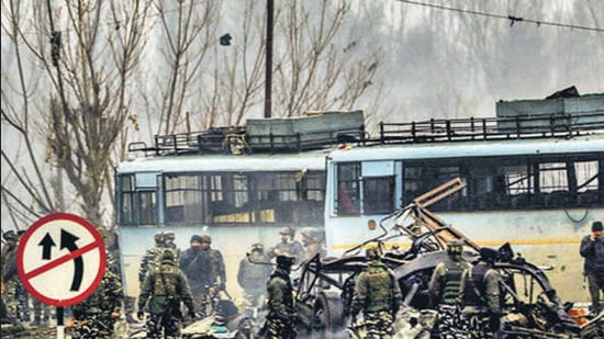 Forty CRPF personnel were killed in a terror attack in Pulwama in 2019. (PTI/File)