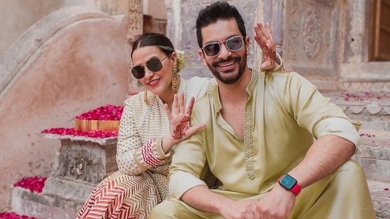 Angad Bedi and Neha Dhupia got married in 2018.