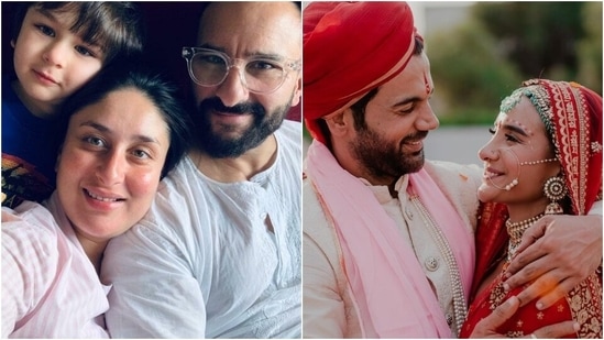 Kareena Kapoor, Saif Ali Khan and Taimur to Rajkummar Rao and Patralekhaa: Stars ring in Valentine's Day