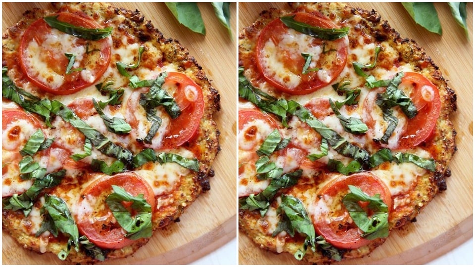 Cauliflower and veggie pizza is a healthy choice (Pic for representational purpose)(Pinterest)