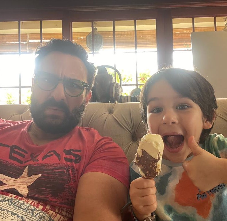 Saif Ali Khan shared a video message for Sharmila Tagore on Indian Idol 13, where he spoke about son Taimur Ali Khan. Saif Ali Khan shared a video message for Sharmila Tagore on Indian Idol 13, where he spoke about son Taimur Ali Khan.