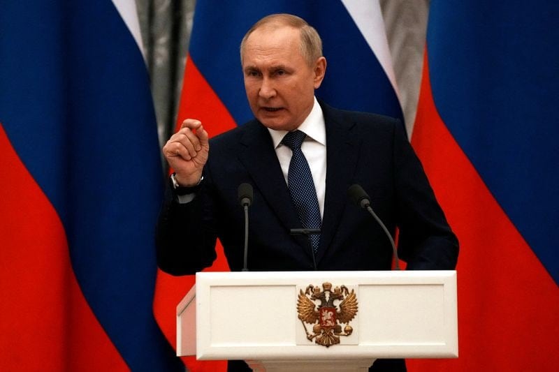 Russian President Vladimir Putin. (REUTERS) Russian President Vladimir Putin. (REUTERS)