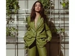 Yami Gautam leaves fashion police smitten in shirtless olive green pantsuit&nbsp;
