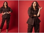 Bhumi Pednekar has won hearts of many with her bold choices in movies that always have a social message. In her recent release, the actor plays the role of a lesbian and impresses moviegoers with her performance. In her recent Instagram post in a brown co-ord set, Bhumi mentioned the two things that make her happy - chocolates and Badhaai Do.(Instagram/@bhumipednekar)