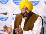 AAP's CM candidate Bhagwant Mann.(HT Photo) AAP's CM candidate Bhagwant Mann.(HT Photo)