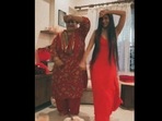 Choreographer Dhanashree Verma danced the the viral Kacha Badam song along with her mother. (dhanashree9/Instagram) Choreographer Dhanashree Verma danced the the viral Kacha Badam song along with her mother. (dhanashree9/Instagram)