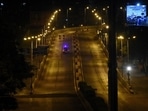File photo of a deserted street during coronavirus-induced night curfew.