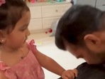Shilpa Shetty shared a cute video to wish daughter Samisha on her second birthday. Shilpa Shetty shared a cute video to wish daughter Samisha on her second birthday.
