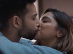 Siddhant Chaturvedi and Deepika Padukone in a still from Gehraiyaan.