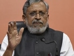 Former Bihar deputy chief minister Sushil Modi.&nbsp;