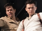 Mark Wahlberg and Tom Holland in Uncharted.(Instagram) Mark Wahlberg and Tom Holland in Uncharted.(Instagram)