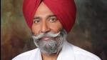 Mukhwinder Singh, 60, found his pictures on the posters of the Bharatiya Janata Party (BJP), portraying him as the party candidate from Raja Sansi constituency of Amritsar. (HT Photo) Mukhwinder Singh, 60, found his pictures on the posters of the Bharatiya Janata Party (BJP), portraying him as the party candidate from Raja Sansi constituency of Amritsar. (HT Photo)