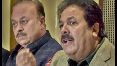 Shukla also praised chief minister Charanjit Singh Channi’s for his works in his 111-day tenure. (Gurpreet Singh/HT)