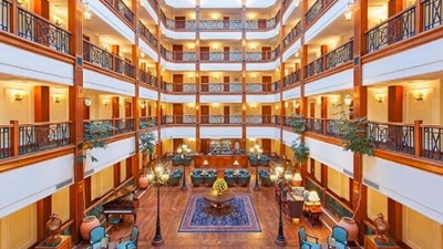 The Oberoi Cecil, Shimla: The view of the picturesque mountains from this venue will leave you mesmerised. This location is for mountain lovers looking for a grand wedding in the hills. (Instagram/@oberoicecil)