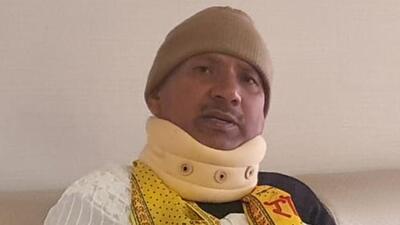 Former bureaucrat and Bharatiya Janata Party (BJP)’s Gill constituency candidate SR Ladhar who was attacked during campaigning in Ludhiana on Sunday. (HT File) Former bureaucrat and Bharatiya Janata Party (BJP)’s Gill constituency candidate SR Ladhar who was attacked during campaigning in Ludhiana on Sunday. (HT File)