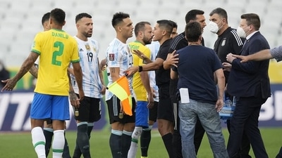 The World Cup qualifier between Brazil and Argentina in September was suspended. (AP/File Photo)